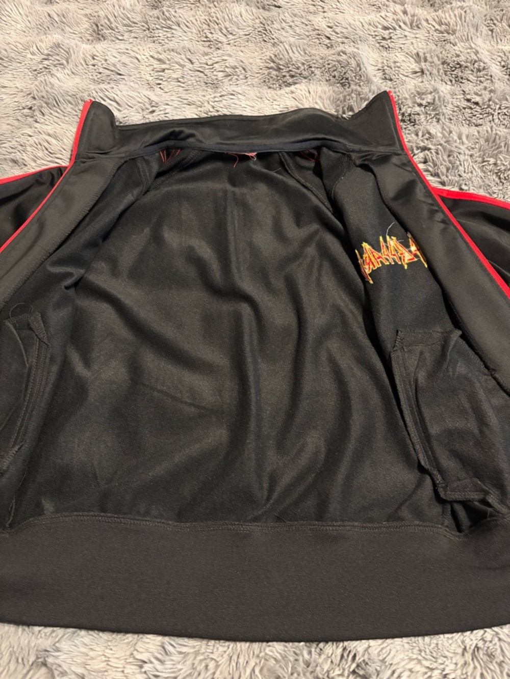RARE Def Leppard Track Jacket - Picture 4 of 9